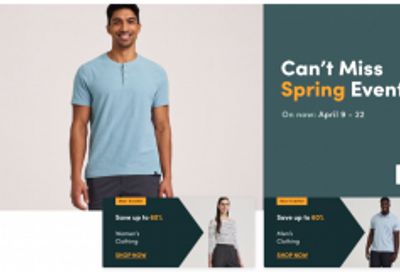 Mark’s Canada Spring Event Sale: Save up to 60% Off