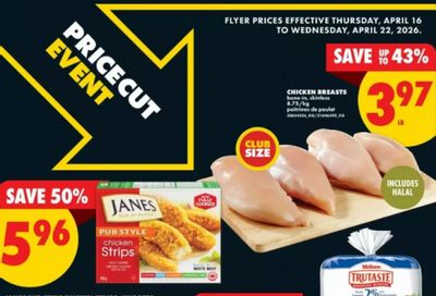 No Frills Ontario: Neilson Trutaste Milk 4L $5.17 + Flyer Deals April 16th – 22nd
