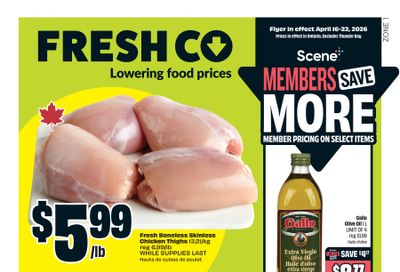 FreshCo (ON) Flyer April 16 to 22