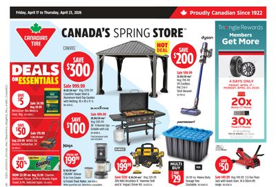 Canadian Tire (ON) Flyer April 17 to 23
