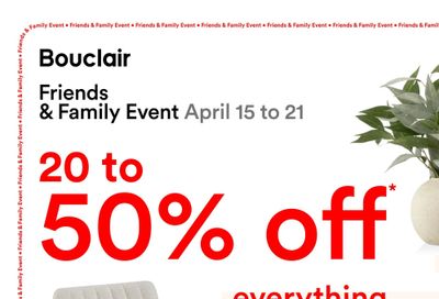 Bouclair Flyer April 15 to 21