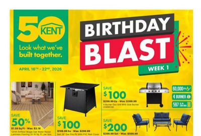 Kent Building Supplies Flyer April 16 to 22