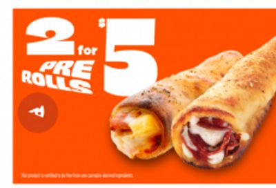 Pizza Pizza Canada: 4/20 Pre-Rolls 2/$5