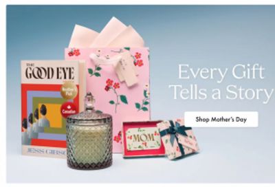 Indigo Chapters Canada: Mother’s Day Gifts + Sale and Clearance up to 90% off + More