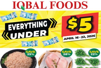 Iqbal Foods Flyer April 16 to 22