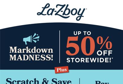 La-Z-Boy (GTA) Flyer April 16 to May 3