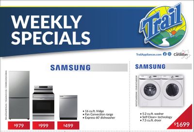 Trail Appliances (AB & SK) Flyer April 16 to 22