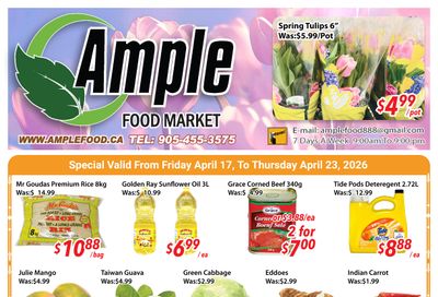 Ample Food Market (Brampton) Flyer April 17 to 23