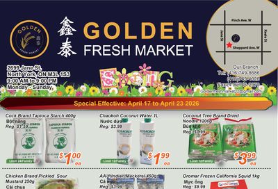 Golden Fresh Market Flyer April 17 to 23