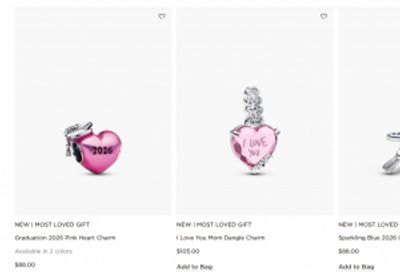 Pandora Canada Deals: Buy 2 Charms, Get 15% Off Charms Bracelets​ + Last Chance Sale 30% to 50% Off Select Styles