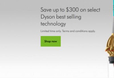 Dyson Canada: Save up to $300 on Select Best Selling Dyson Technology