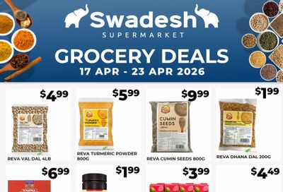 Swadesh Supermarket Flyer April 17 to 23