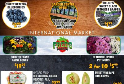 Fred's Farm Fresh Flyer April 15 to 21