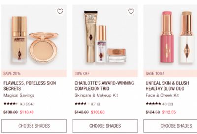 Charlotte Tilbury Canada Spring Sale: Save 20% on Almost Everything + Get A Free Gift When You Spend $130