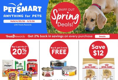 PetSmart Flyer April 20 to May 3