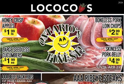 Lococo's Flyer April 20 to 23