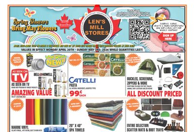 Len's Mill Stores Flyer April 20 to May 3