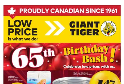 Giant Tiger (Atlantic) Flyer April 22 to 28