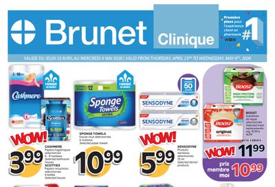 Brunet Clinique Flyer April 23 to May 6