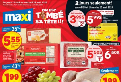 Maxi Flyer April 23 to 29