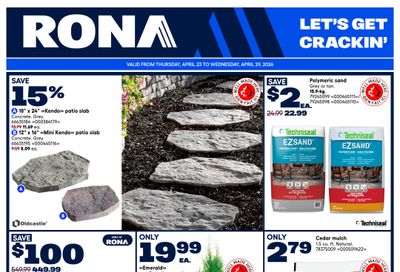 Rona & Rona+ (ON) Flyer April 23 to 29