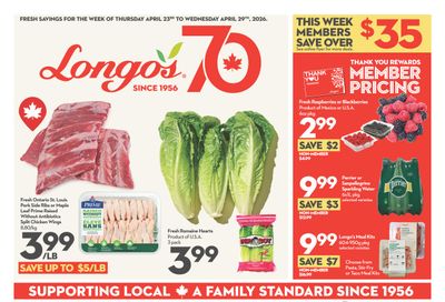Longo's Flyer April 23 to 29