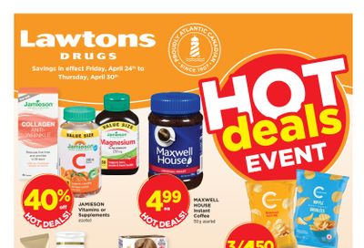 Lawtons Drugs (NB, NL) Flyer April 24 to 30