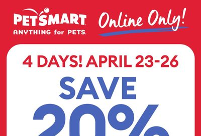 PetSmart Flyer April 23 to 26