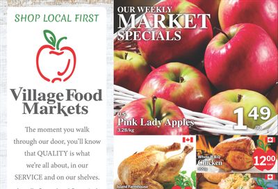 Village Food Markets Flyer April 22 to 28