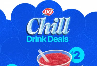 Dairy Queen Canada Promotions: Chill Drink Deals are here!