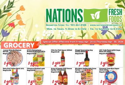 Nations Fresh Foods (Brampton) Flyer April 24 to 30