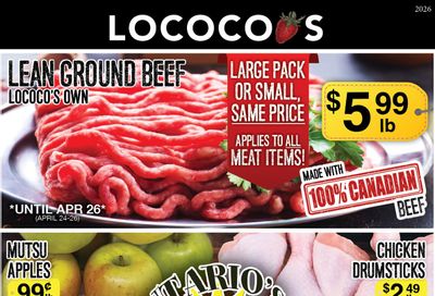 Lococo's Flyer April 24 to 28
