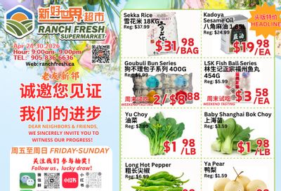 Ranch Fresh Supermarket Flyer April 24 to 30
