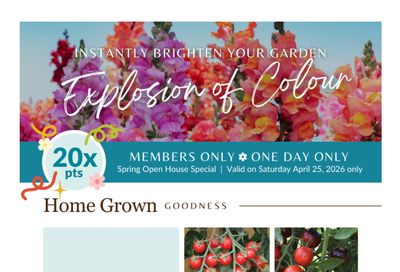 Lakeside Garden Gallery Flyer April 24 to 30