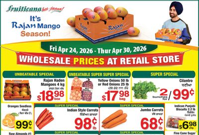 Fruiticana (Edmonton) Flyer April 24 to 30