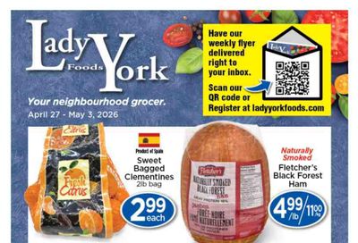 Lady York Foods Flyer April 27 to May 3