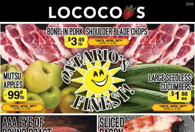 Lococo's Flyer April 27 to 30