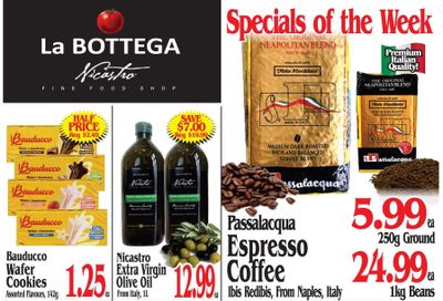 La Bottega Nicastro Fine Foods Flyer April 27 to May 10
