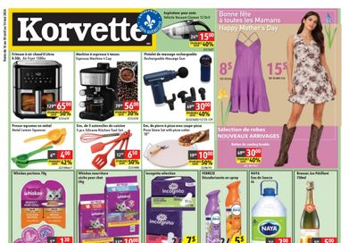 Korvette Flyer April 30 to May 14