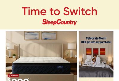 Sleep Country Flyer April 29 to May 12