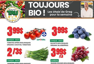 Marches Tau Produce Flyer April 27 to May 3