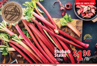 Pepper's Foods Flyer April 28 to May 4