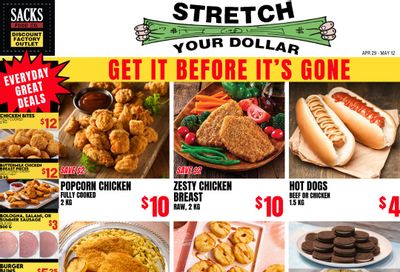 Sacks Food Co. Flyer April 29 to May 12