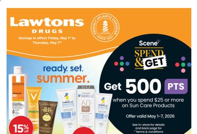 Lawtons Drugs (NS) Flyer May 1 to 7