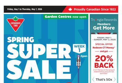 Canadian Tire (West) Flyer May 1 to 7