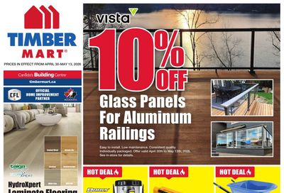 Timber Mart Flyer April 30 to May 13
