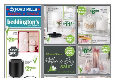 Beddington's Flyer April 29 to May 26
