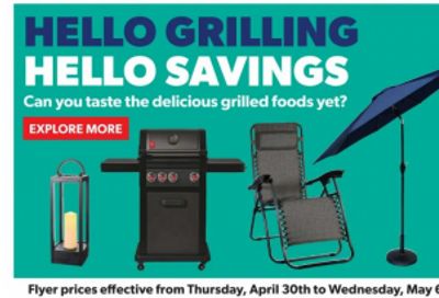 Real Canadian Superstore Ontario: 30,000 PC Optimum Points for Every $100 Spent on Outdoor Items + Flyer Deals April 30th to May 6th