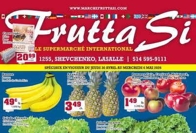 Frutta Si Flyer April 30 to May 6