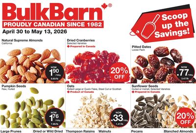 Bulk Barn Flyer April 30 to May 13
